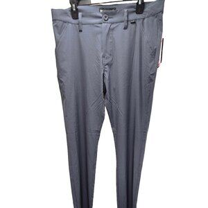 NWT TravisMathew Majestic X Players Pants Grey Pinstripe Golf Sport 30 MSRP $149